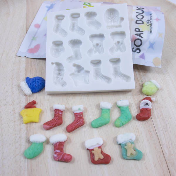 Christmas stockings Silicone mould