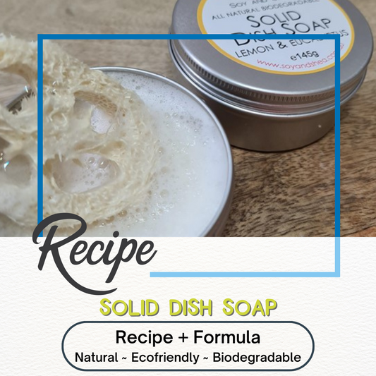 Solid Dish Soap Recipe