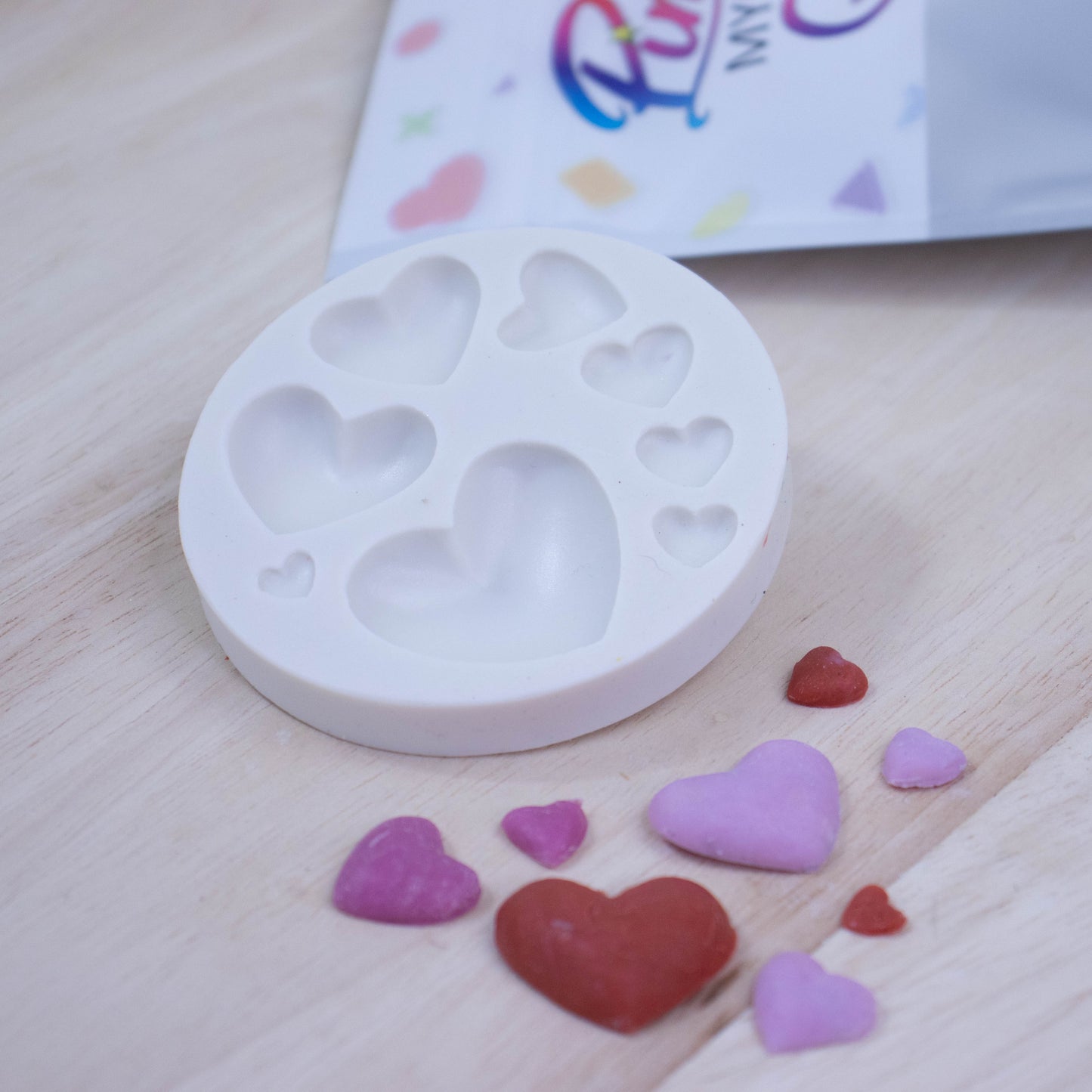 Sweet Hearts Fondant Silicone mould