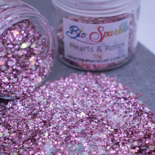 Hearts and Roses Bio Sparkle