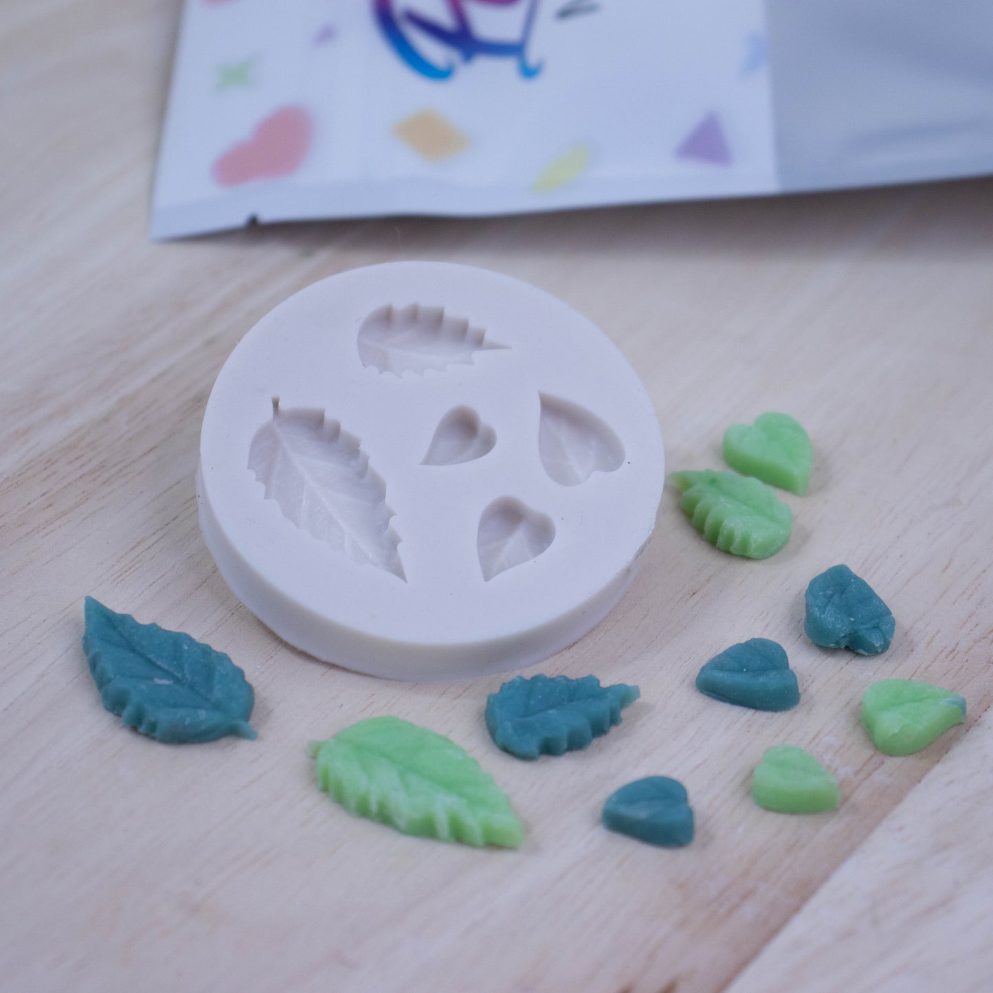 Small Leaves Fondant Silicone mould