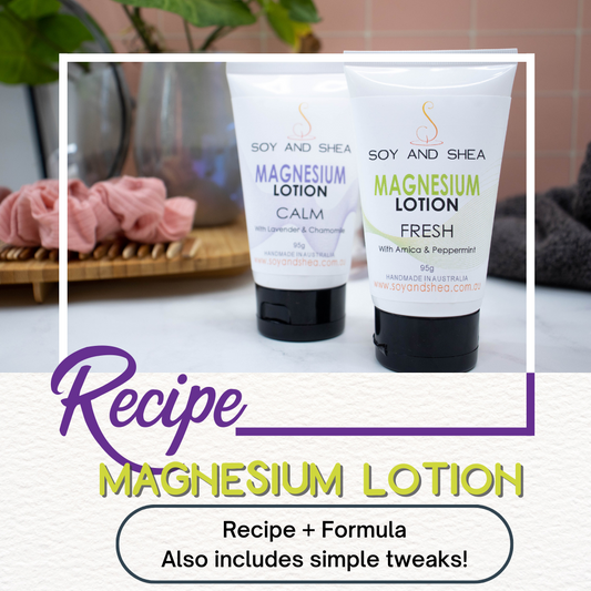 Magnesium Lotion Recipe