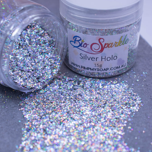 Silver Holo Bio Sparkle